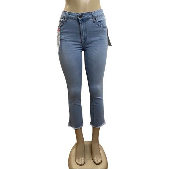 Blue Republic Slim Flare Fringe Leg Jean Size 9 New With Tags. - Picture 1 of 8
